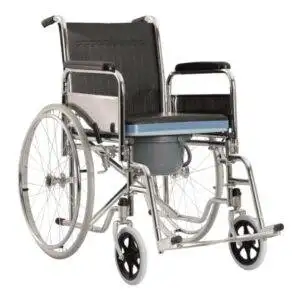 OH 681 - WHEELCHAIR COMMODE ARM & FOOT REST REMOVABLE