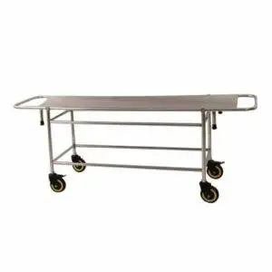 OH 430 (SS) - STRETCHER TROLLEY STAINLESS STEEL