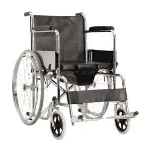 OH 609U – U-CUT COMMODE WHEELCHAIR
