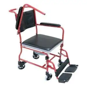 OH 692 - WHEELCHAIR COMMODE - 5" WHEELS