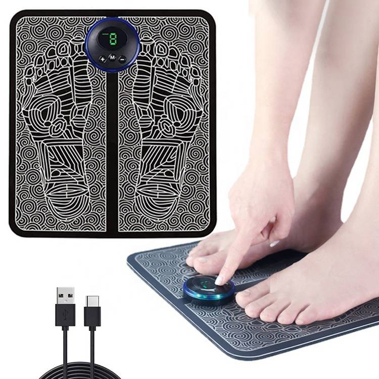 Health Care Products Usb Electric Home Use Foot Leg Massager Mat Feet Spa Pain Relax Massage Pad Ems Foot Massager