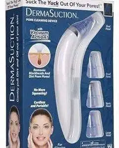 KD 4 in 1 Multi-function Blackhead Remover Tools | Electric Derma suction Machine for Whitehead | Acne Pimple Pore Cleaner Vacuum tool - Facial Cleanser Device for Nose & Skin Care